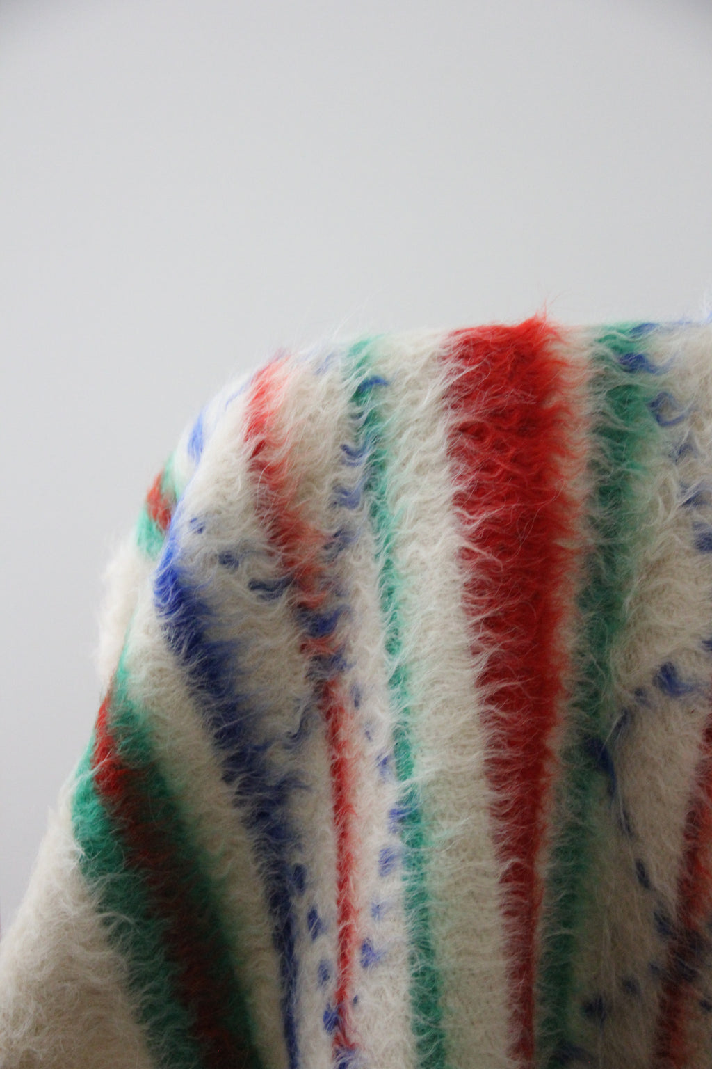 Portuguese 100% Wool "Papa" Multi-Color Blanket