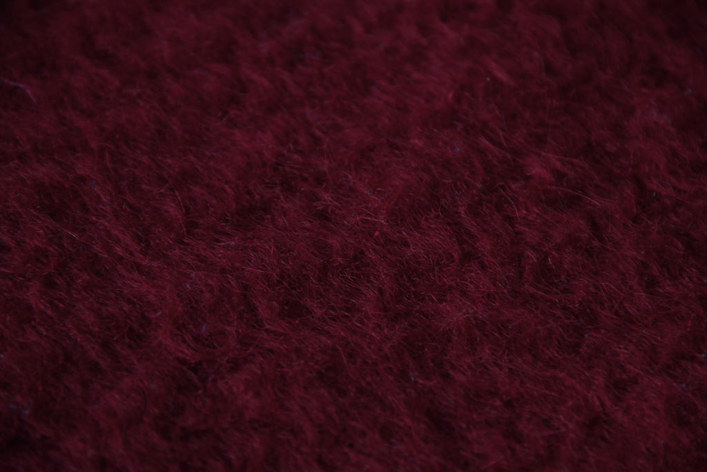 Portuguese 100% Wool "Papa" Red Blanket