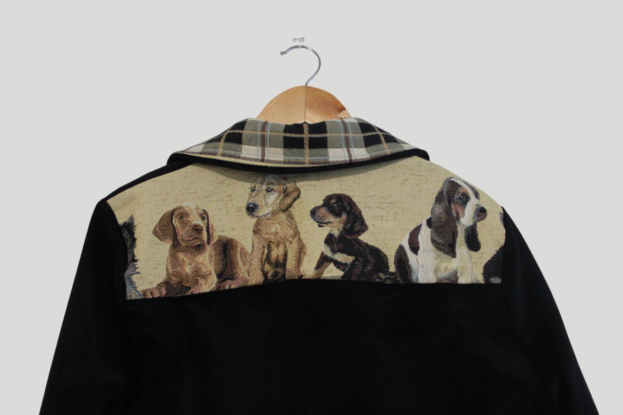 Puppies Overshirt (Black)